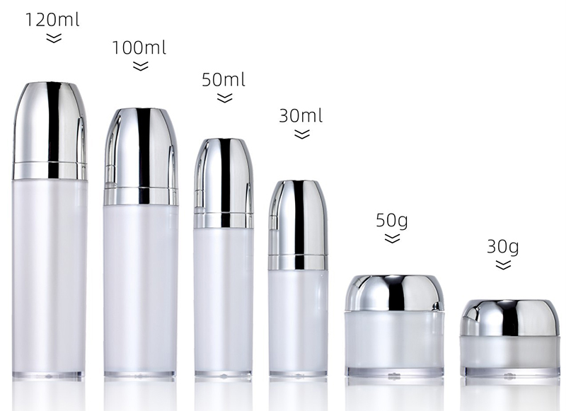 Plastic Cosmetic Bottle and Jars