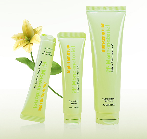 Eco-friendly Less-plastic Flip Cap PE Tube