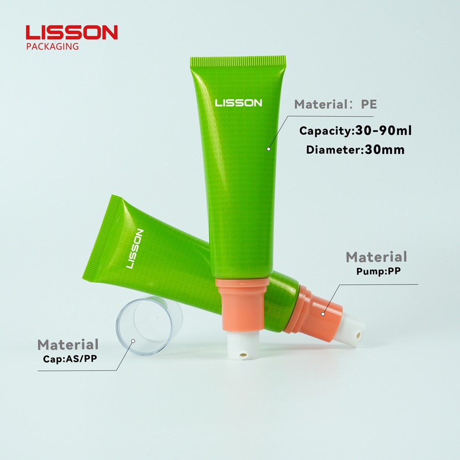 Customized Cosmetic Plastic Squeeze Tube
