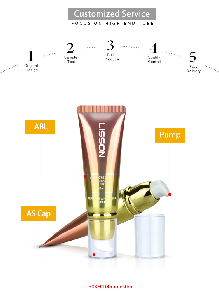 ABL Cosmetic Tube with Pump