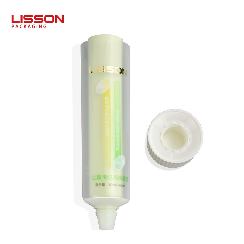 double chamber screw cap tube