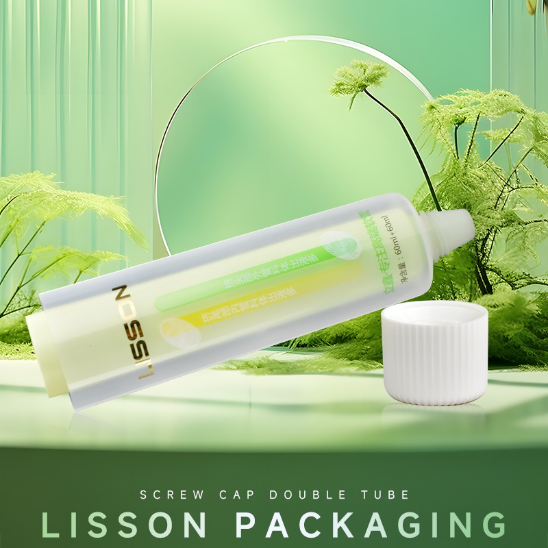 Screw Cap Double Chamber Tube