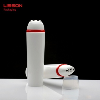 tubo de compresión de tres bolas para gel de masaje corporal