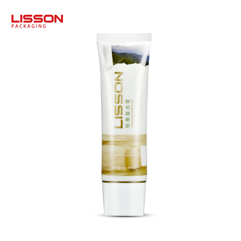 Paper Plastic Cosmetic Tube