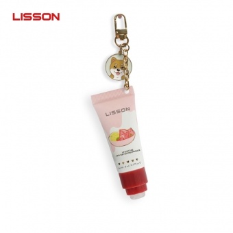 Tubo de brillo labial con aplicador de silicona súper suave