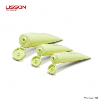 Tubo con tapa abatible ecológico y con menos plástico