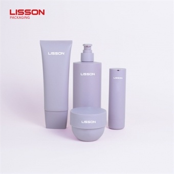 Tubo blando de PP/PE color lavanda mate