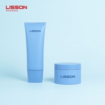 Tubos y tarros de plástico ecológicos para cosméticos