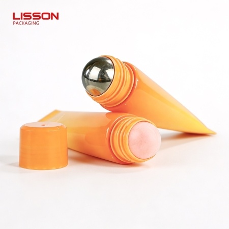Plastic Squeeze Tube with Roller Ball