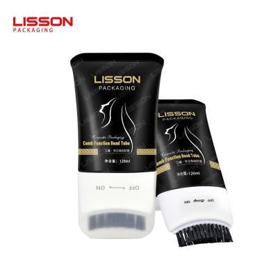 Hair Dye Tube with Brush Applicator