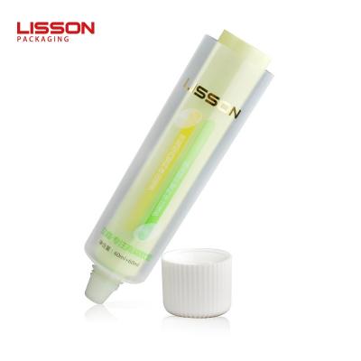 Dual Chamber Cosmetic Squeeze Tube