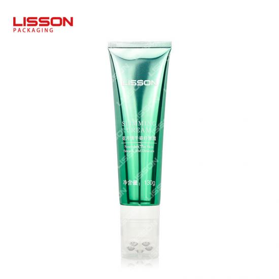 Tubo de masaje con cinco bolas de acero inclinado para crema corporal