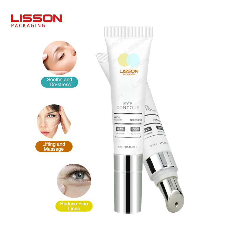Wholesale zinc alloy eye cream tubes
