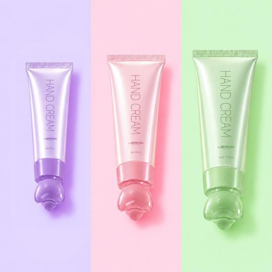 Tubo cosmético D25/D30/D35 con tapa de masaje por acupresión