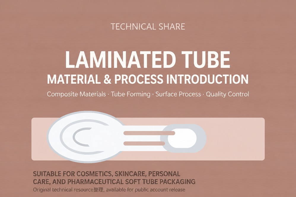 Estructura de materiales y proceso de fabricación de tubos de lámina (tubos laminados)