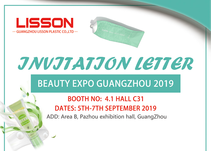 Carta de invitación de la expo de belleza guangzhou 2019
